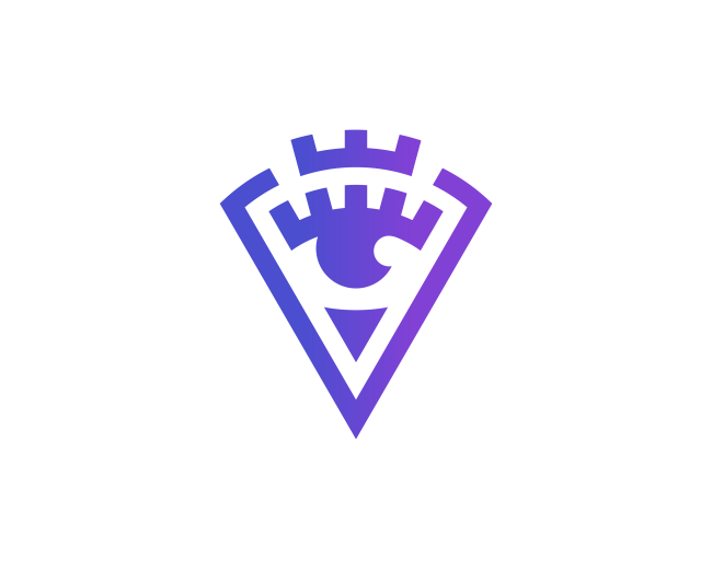 Eye Crown V Logo