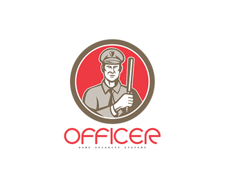 Officer Home Security Systems Logo