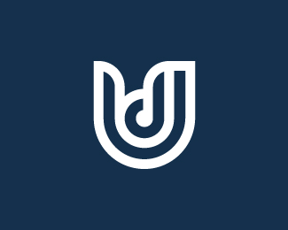 Letter Ud Tech Logo