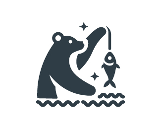 Fishing Bear Logo