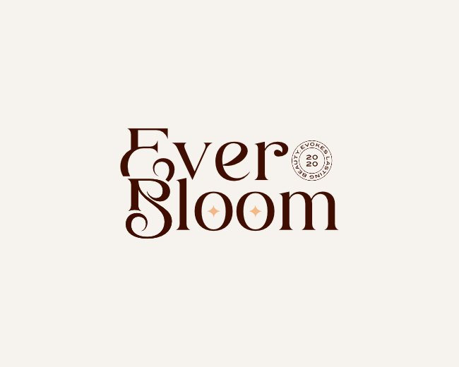 Eever Bloom - Skincare Logo