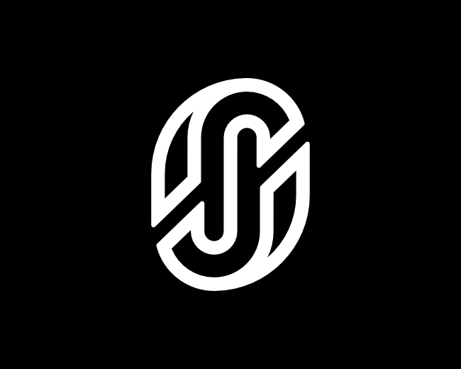 SJ Or JS Letter Logo