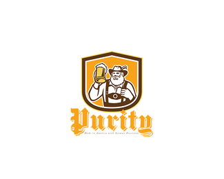 Purity Made in America German Beer Logo