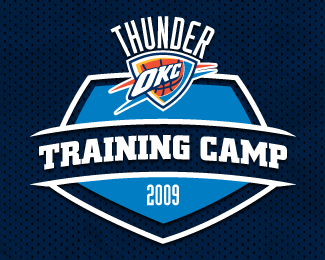 Oklahoma City Thunder 2009 Training Camp Logo