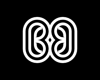 B Ornament Letter Logo