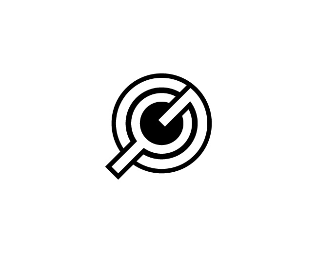 Gy Yg Letter Target Design Logo