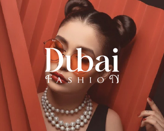 dubai fashion logo - fashion brand logo design