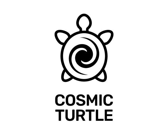 Cosmic Turtle Logo Design