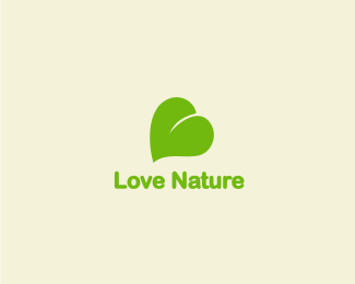 Nature Love Logo Design, Bird in Heart. Graphic by ahsanalvi · Creative  Fabrica