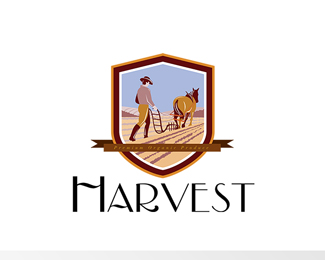 Harvest Organic Farm Produce Logo