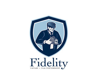 Fidelity Vintage Film Photography Logo
