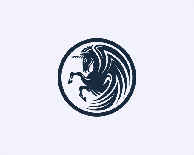 Winged Unicorn Logo