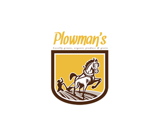 Plowman's Local Organic Produce Logo