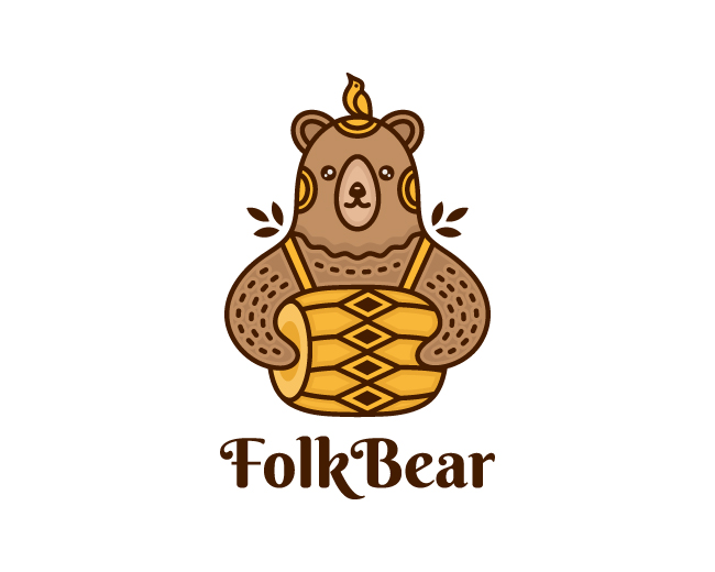 Folk Bear Logo