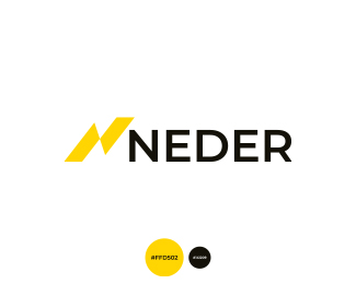 N Letter Logo Design - Neder Logo