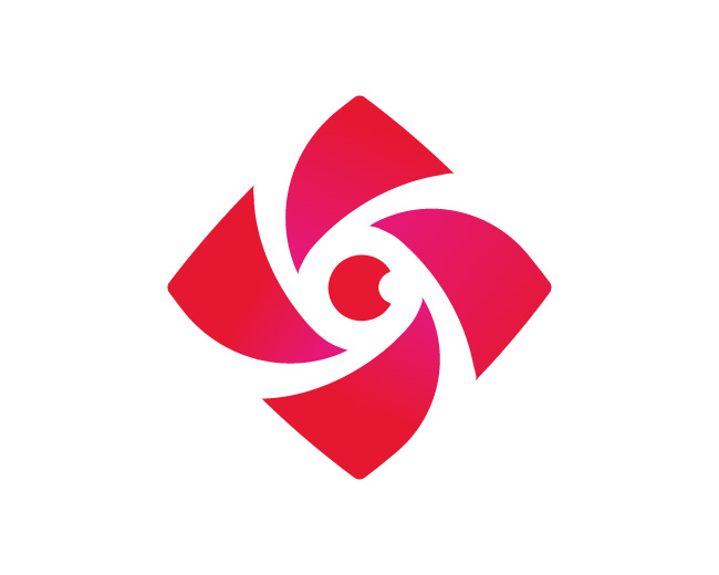 Camera Lens Logo | Futuristic Media & Photography 