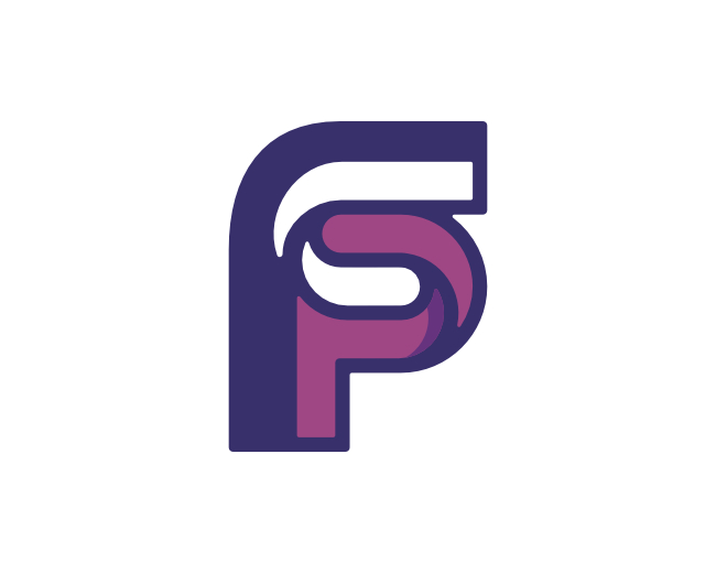 Letter FP PF Logo