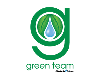 Green Team Logo for Finish Line