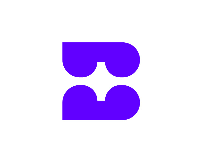 Minimalist B Letter Logo // For Sale