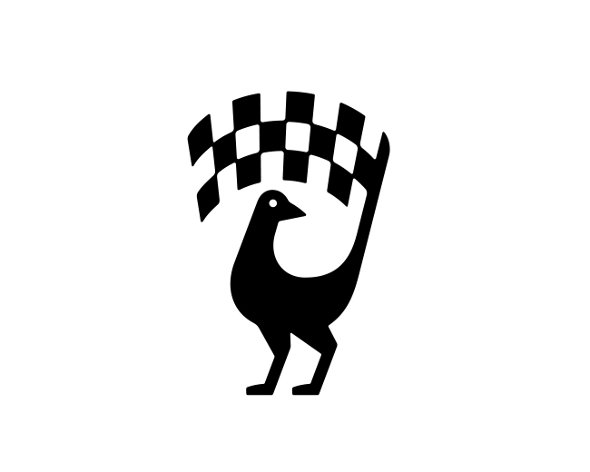 Racing Bird ðŸ“Œ Logo for Sale