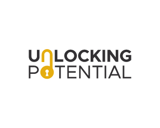 unlocking potential wordmark logo