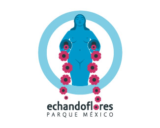 Echando flores - Parque México