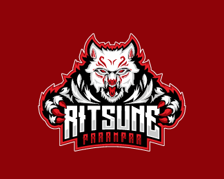 Wolves Esport Gaming Logo