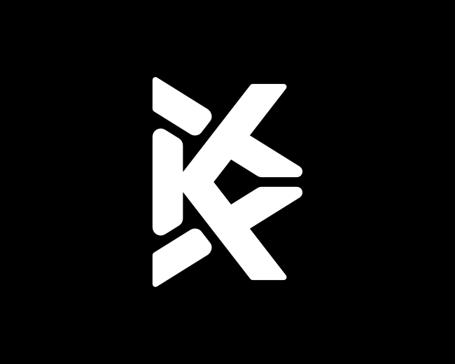 DK Or AK Letter Logo