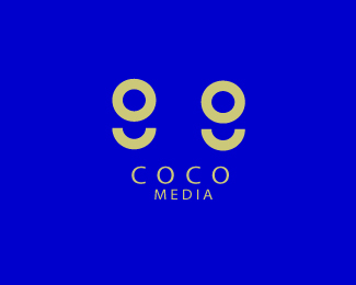 coco media logo design