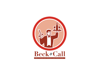 Beck and Call Waiters for Events Logo