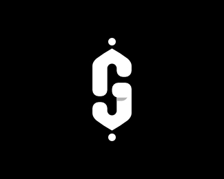 GJ Or S Letter Logo