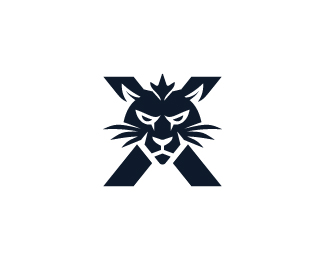 Panther X Monogram Logo