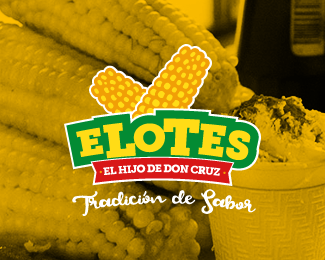 Logopond - Logo, Brand & Identity Inspiration (Elotes - El Hijo de Don Cruz)