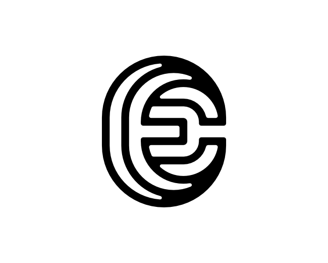 Letter CE EC Logo