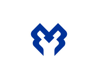 Stylish Letter M Logo