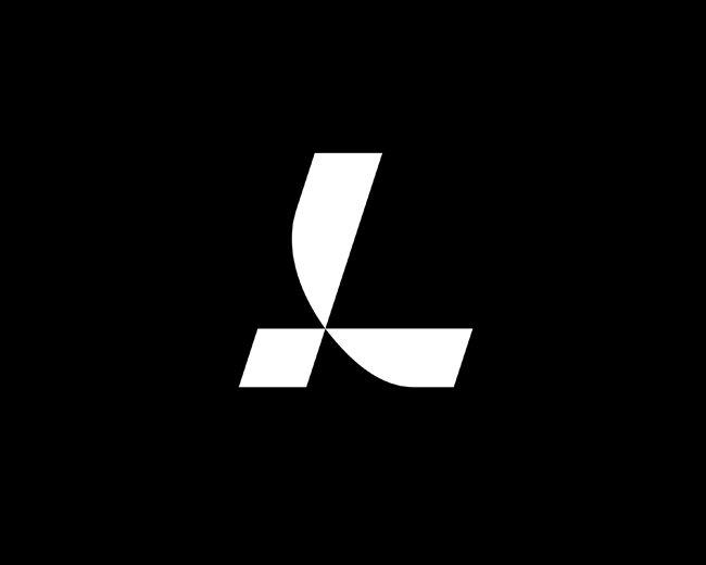 Geometric Letter L Logo
