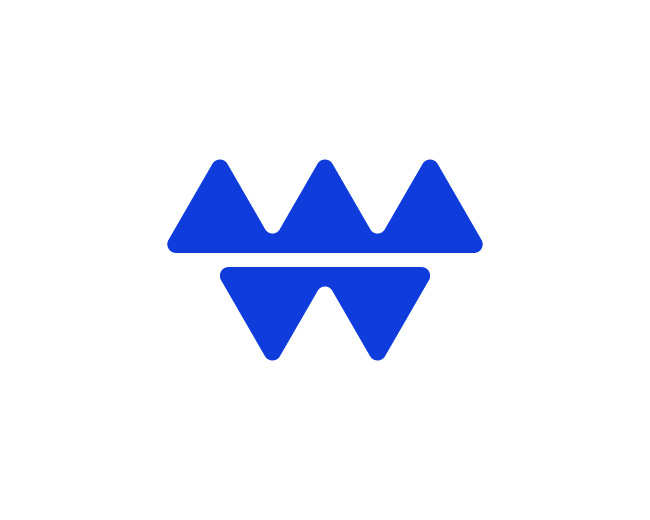 Letter W Logo // For Sale