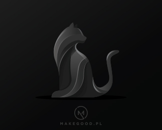 Black Cat logo design