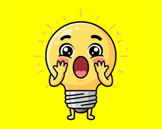 Cartoon Bulb Illustration