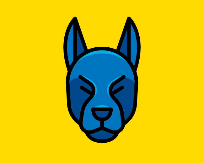 Brave Dog Logo Design