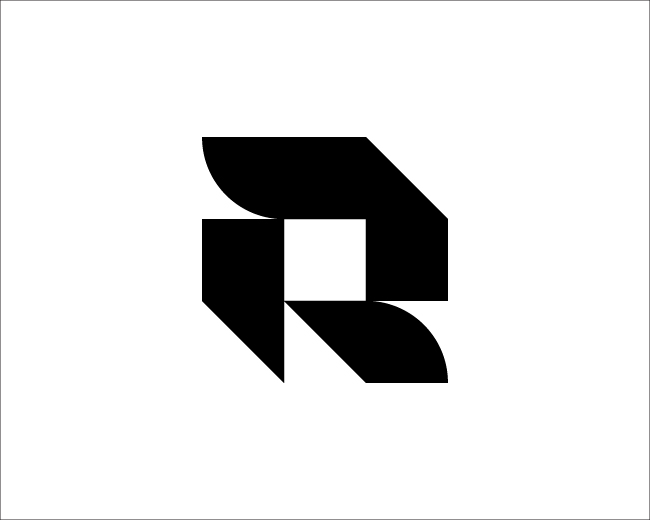 R logo design
