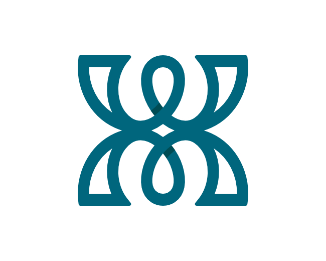 Letter WM Or X Logo