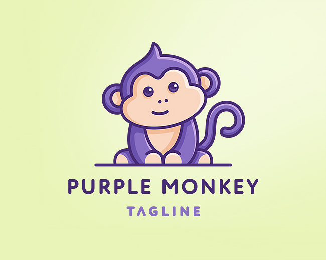 purple monkey (SOLD)