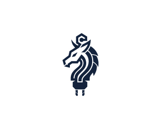 Electric Horse Charger Logo