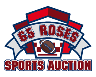 65 Roses Sports Auction Logo