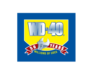 WD-40 50th anniversary logo