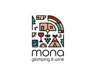 Mona Glamping Logo