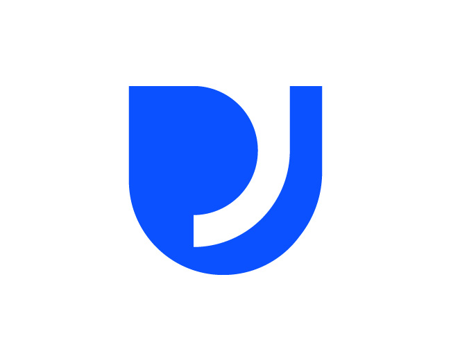 Abstract Letter U Logo // For Sale