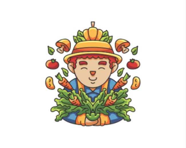 Vegetable Hydroponic Plantage Logo