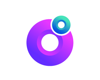 creative abstract oo logo design